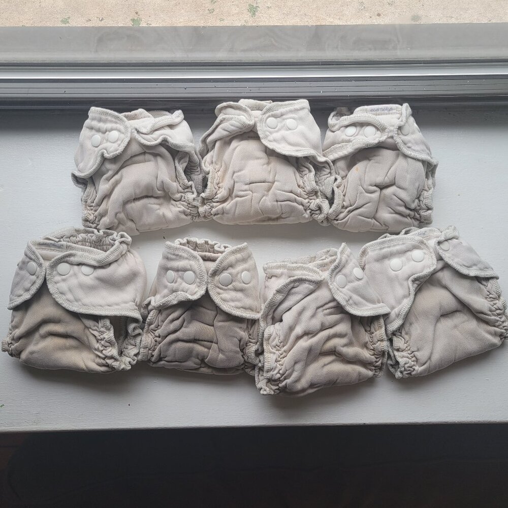 7 Esembly Size 1 Cloth Diapers